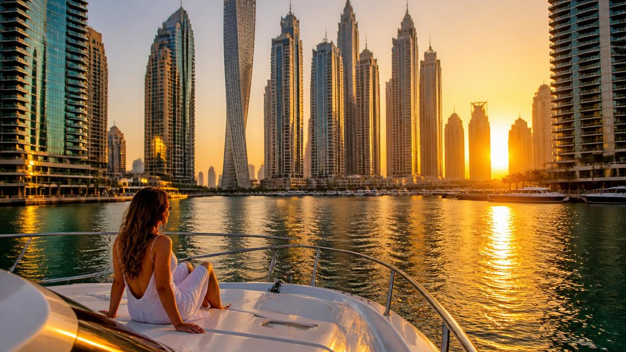 Corporate yacht hospitality in Dubai Marina